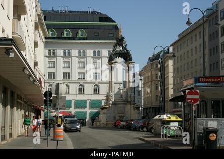 Blick auf Wien, Österreich Stockfoto