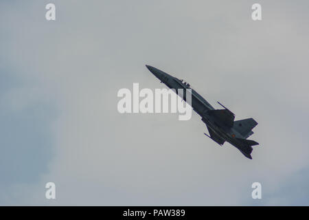 Spanische Luftwaffe F18 Hornet Stockfoto