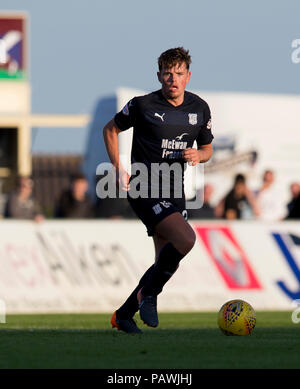 Balmoor Stadion, Peterhead, Großbritannien. 25. Juli, 2018. Scottish League Cup, Gruppe D, Peterhead gegenüber Dundee, Dundee Lewis Spence Credit: Aktion plus Sport/Alamy leben Nachrichten Stockfoto