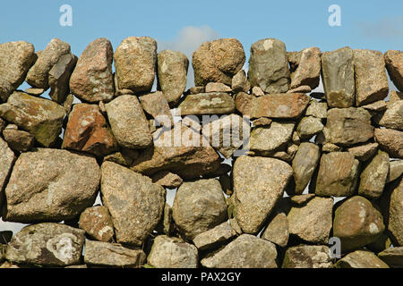 Steinmauer Stockfoto