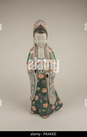 Abbildung der Guanyin. Kultur: China. Abmessungen: H 19 cm. (48,9 cm). Museum: Metropolitan Museum of Art, New York, USA. Stockfoto