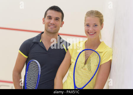 Paddle Tennis Spieler Stockfoto