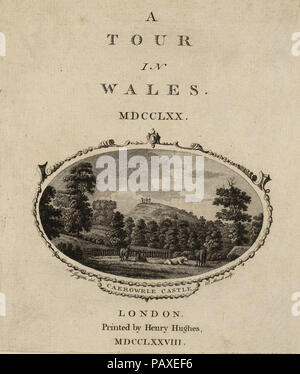 Eine Tour in Wales Titel 02536. Stockfoto