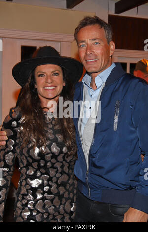 Premiere von Karl May Festspiele am Kalkfelsen, Bad Segeberg mit: Caroline Neubauer mit Jan Sosniok Wo: Hamburg, Deutschland Wann: 23 Jun 2018 Credit: Becher/WENN.com Stockfoto