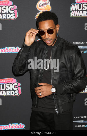 2018 Radio Disney Music Awards im Loews Hotel Hollywood in Los Angeles, Kalifornien. Mit: Ludacris, Chris Bridges Wo: Los Angeles, Kalifornien, Vereinigte Staaten, wenn: 22 Jun 2018 Credit: Nicky Nelson/WENN.com Stockfoto