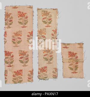 Drei textile Fragmente. Datum: Ca. 1700. Museum: Metropolitan Museum of Art, New York, USA. Stockfoto