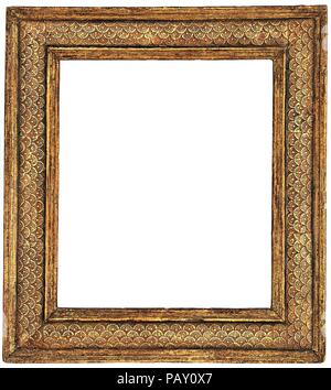 Cassetta Rahmen. Artist: Italienisch, Veneto. Kultur: Italienisch, Veneto. Abmessungen: Insgesamt: 17 7/8 x 16 1/4. Datum: Mitte des 16. Jahrhunderts. Museum: Metropolitan Museum of Art, New York, USA. Stockfoto