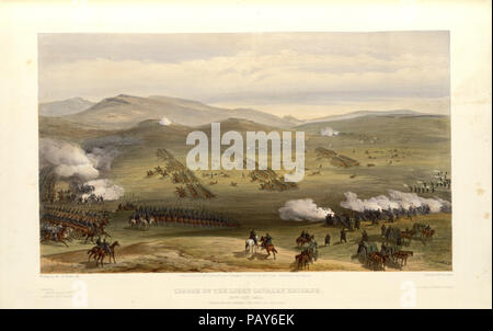 Verantwortlich für die Leichte Kavallerie Brigade, 25. Oktober 1854 Stockfoto