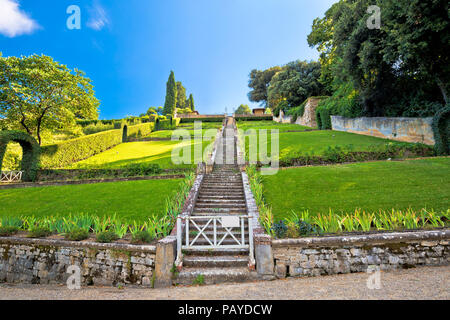 Giardino Bardini Park in Florenz, Toskana, Italien Stockfoto