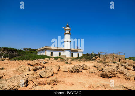 Cap de Ses Salines auf Mallorca, Spanien Stockfoto