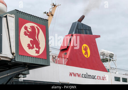 Hafen von Oban, Argyll. Schottland. Stockfoto