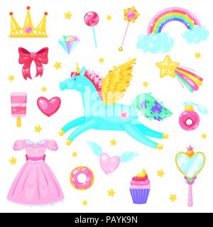 Süße magic Set Stock Vektor