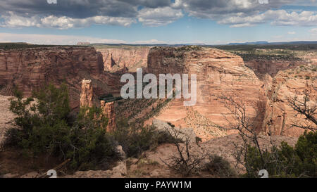 Canyon de Chelly National Monument, Chinle, Arizona. Stockfoto
