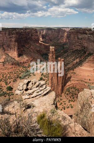 Canyon de Chelly National Monument, Chinle, Arizona. Stockfoto