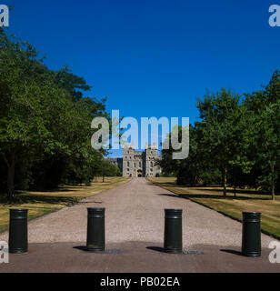 Schloss Windsor, Residenz der königlichen Familie, Windsor, Berkshire, England, Großbritannien Stockfoto