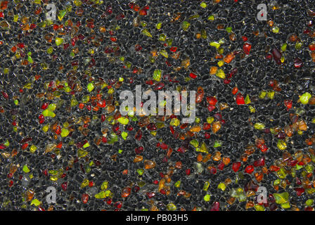 Was eine auffällige Hintergrund! Diese enge, multi-gefärbt, glänzend Glas Bürgersteig ist ein toller Hintergrund oder Kulisse für Medien Präsentation. Stockfoto