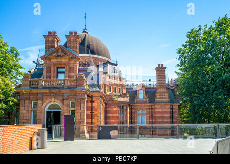 Royal Observatory Greenwich in London, England, Großbritannien Stockfoto