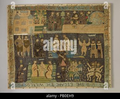 Bild. Kultur: Britische. Abmessungen: H 20 x W 24 x D 1 Zoll (50,8 x 61,0 x 2,5 cm D.). Datum: zweites Quartal 17. Museum: Metropolitan Museum of Art, New York, USA. Stockfoto