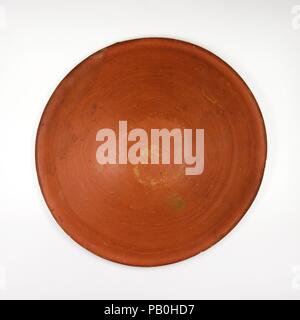 Gericht aus des Tutanchamun Einbalsamierung Cache. Abmessungen: H 3,7 cm (1 7/16 in.); Durchm. 18,4 cm (7 1/4 in.). Dynastie: Dynasty 18. Herrschaft: Herrschaft des Tutanchamun. Datum: Ca. 1336-1327 v. Chr.. Museum: Metropolitan Museum of Art, New York, USA. Stockfoto