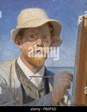 Kroyer Peder Severin - Self Portrait 6. Stockfoto