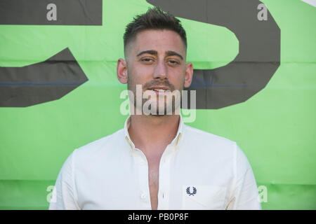 Berühmtheiten besuchen "Papillion Premiere' in Edinburgh International Film Festival in der cineworld in Edinburgh, Schottland. Mit: Michael Socha Wo: Edinburgh, Großbritannien Wann: 24 Jun 2018 Credit: Euan Kirsche / WANN Stockfoto