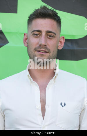 Berühmtheiten besuchen "Papillion Premiere' in Edinburgh International Film Festival in der cineworld in Edinburgh, Schottland. Mit: Michael Socha Wo: Edinburgh, Großbritannien Wann: 24 Jun 2018 Credit: Euan Kirsche / WANN Stockfoto