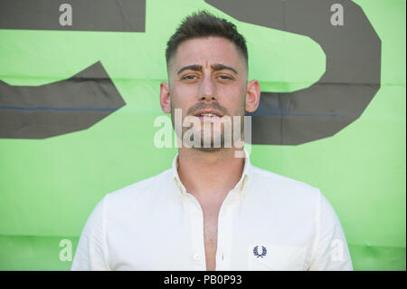 Berühmtheiten besuchen "Papillion Premiere' in Edinburgh International Film Festival in der cineworld in Edinburgh, Schottland. Mit: Michael Socha Wo: Edinburgh, Großbritannien Wann: 24 Jun 2018 Credit: Euan Kirsche / WANN Stockfoto