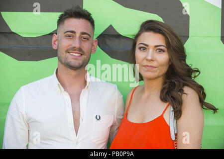 Berühmtheiten besuchen "Papillion Premiere' in Edinburgh International Film Festival in der cineworld in Edinburgh, Schottland. Mit: Michael Socha, Lacie Palmer Wo: Edinburgh, Großbritannien Wann: 24 Jun 2018 Credit: Euan Kirsche / WANN Stockfoto