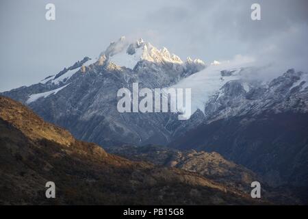 Camino Lago Christie, Villa Ohiggins, Carretera Austral, Patagonien, Chile Stockfoto