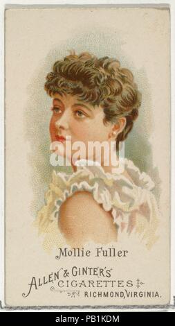 Mollie Fuller Aus Dem Weltweit Schonheiten Serie 1 N26 Bei Allen Ginter Zigaretten Met Dp 8095 Stockfotografie Alamy