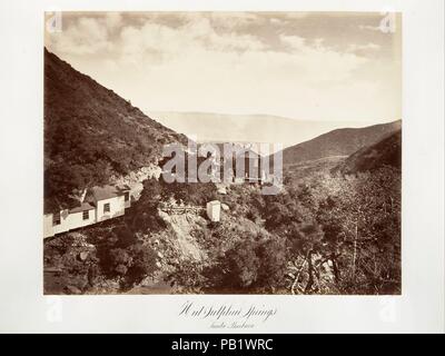 Hot Sulphur Springs, Santa Barbara. Artist: Carleton E. Watkins (American, 1829-1916). Datum: 1876, gedruckt. 1876. Museum: Metropolitan Museum of Art, New York, USA. Stockfoto