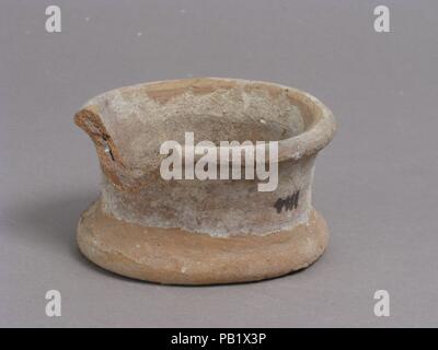 Ring. Kultur: Koptischen. Abmessungen: Insgesamt: 2 1/2 x 4 in. (6,3 x 10,2 cm). Datum: 4. bis 7. Jahrhundert. Museum: Metropolitan Museum of Art, New York, USA. Stockfoto