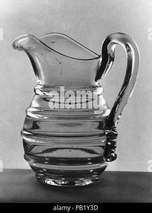 Krug. Kultur: American. Abmessungen: H. 9 1/4 in. (23,5 cm). Datum: 1830-70. Museum: Metropolitan Museum of Art, New York, USA. Stockfoto