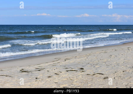 Der Strand am Cape Hatteras National Seashore. Stockfoto