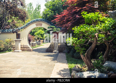 Garten in Kunming, Yunnan, China Stockfoto