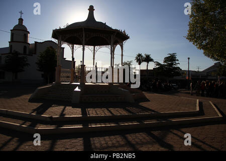 Antiguo pueblo de Villa se Seris que con el paso del tiempo Paso a formar una Colonia de Hermosillo.. Villa de Seris Feier el 270 aniversario de la Stockfoto