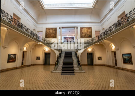 Palacio Ferreyra - Evita Museum der Schönen Künste (Museo Superior de Bellas Artes Evita) Innenraum - Cordoba, Argentinien Stockfoto