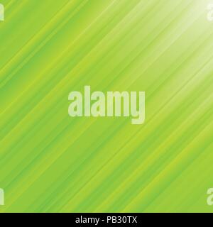 Natur grüne Blätter Hintergrund und Textur. Abstrakte Bewegung gestreifte diagonale Linie. Vector Illustration Stock Vektor