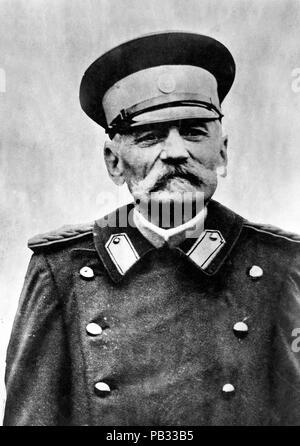 Offizielles Foto, das den Militärführer zeigt Stockfoto