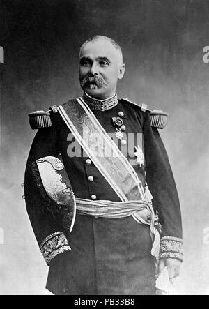 Offizielles Foto, das den Militärführer zeigt Stockfoto