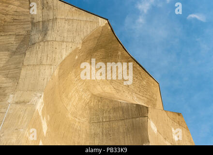 Architektonisches Detail des Goetheanum in Dornach, Schweiz Stockfoto