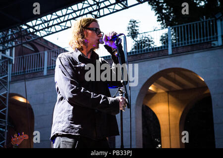 Mailand Italien vom 25. Juli 2018 Mark Lanegan live auf Reise Musik Festival 2018 Triennale Credit: Roberto Finizio / alamy Leben Nachrichten Stockfoto