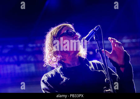 Mailand Italien vom 25. Juli 2018 Mark Lanegan live auf Reise Musik Festival 2018 Triennale Credit: Roberto Finizio / alamy Leben Nachrichten Stockfoto