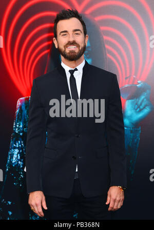 Justin Theroux 062 besucht die Premiere von lionsgate's "Der Spion, der mich Gedumpten" bei Fox Village Theater am 25. Juli 2018 in Los Angeles, Kalifornien Stockfoto
