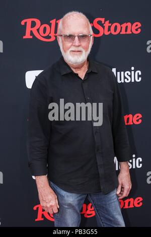 Brooklyn, NY, USA. 26. Juli, 2018. Gerry Byrne in der Ankunftshalle für Rolling Stone der Relaunch Präsentiert von YouTube Musik, 99 Scott Avenue, Brooklyn, NY 26. Juli 2018. Credit: Achim Harding/Everett Collection/Alamy leben Nachrichten Stockfoto