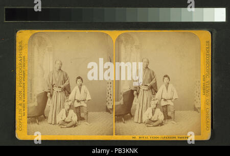 1275 Royal Yeddo japanische Truppe (Nypl b 11707448-G90F171 019 ZF) Stockfoto