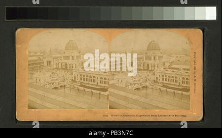 1871 World's Columbian Exposition von Liberal Arts Building (Nypl b 11707463-G90F 186 071 F) Stockfoto