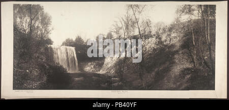 1047 Minnehaha Falls, Minnesota LCCN 2007662353 Stockfoto