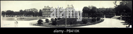 1166 Panoramablick über Luxembourg, Paris LCCN 2007663180 Stockfoto
