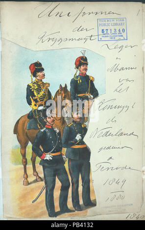 1089 Niederlande, 1845-46 (Nypl b 14896507-428342) Stockfoto